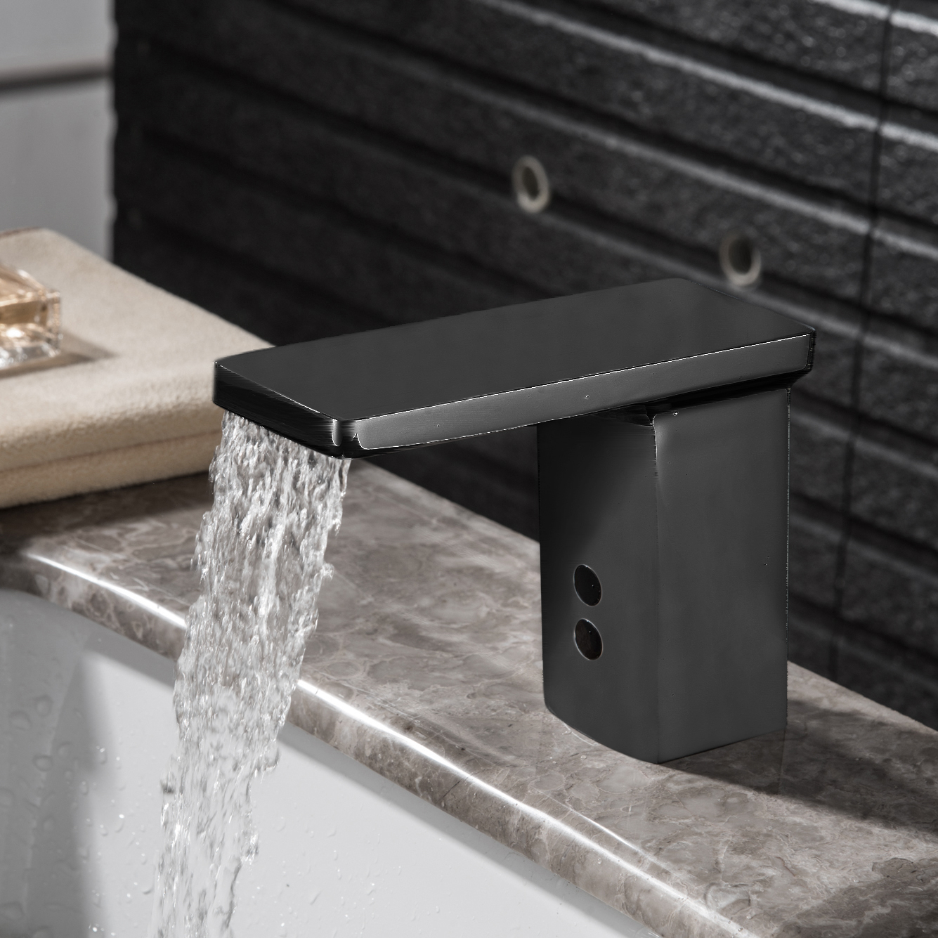 Fontana Commercial Dark Oil Rubbed Bronze Automatic Sensor Faucet